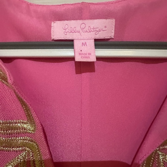 Lily Pulitzer Pink Coverup - Picture 3 of 6
